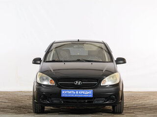 2007 Hyundai Getz I Рестайлинг, чёрный, 359000 рублей, вид 2