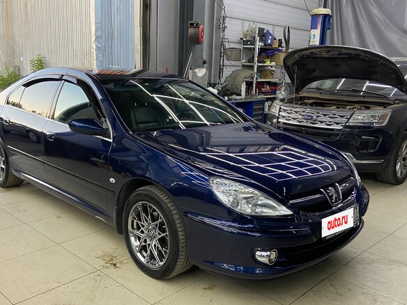 2004 Peugeot 607 I, синий, 650000 рублей - вид 6