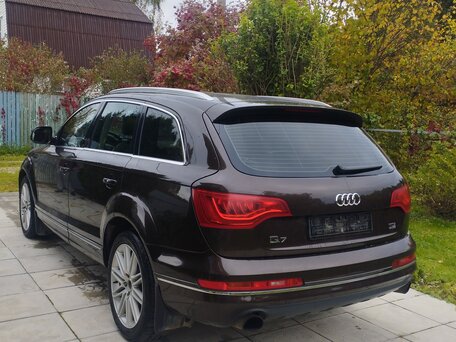 2013 Audi Q7 I (4L) Рестайлинг, коричневый, 1900000 рублей, вид 4