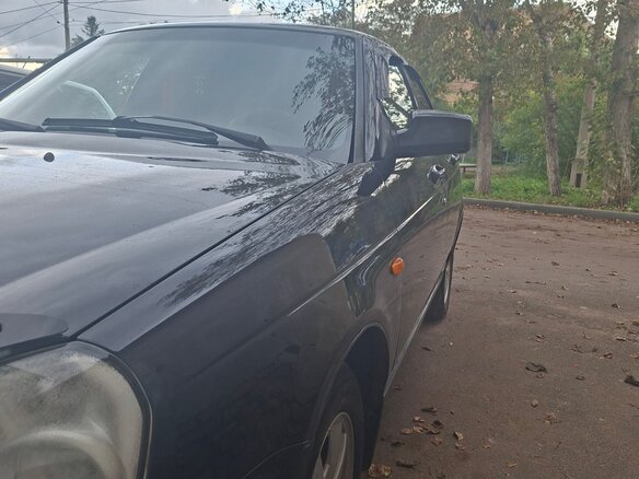 2010 Lada (ВАЗ) Priora I, чёрный, 430000 рублей - вид 11