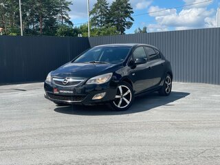 2011 Opel Astra J, чёрный, 549000 рублей, вид 1