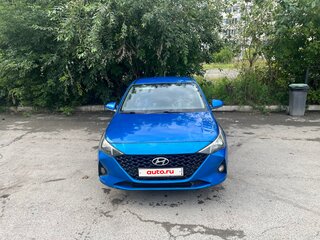 2020 Hyundai Solaris II, синий, 1050000 рублей, вид 1
