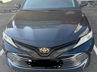 2018 Toyota Camry VII (XV50) Рестайлинг 2, синий, 2500000 рублей, вид 1