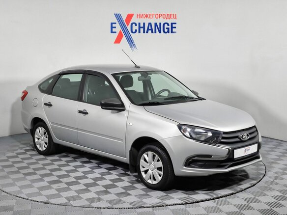 2020 Lada (ВАЗ) Granta I Рестайлинг, серебристый, 509000 рублей - вид 3