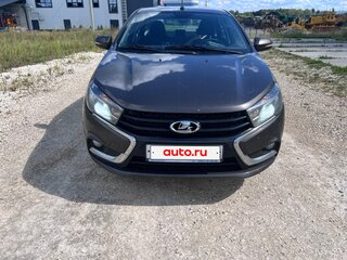 2017 Lada (ВАЗ) Vesta I, коричневый, 850000 рублей, вид 3