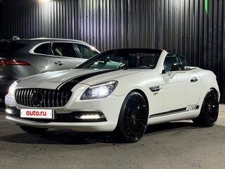 2015 Mercedes-Benz SLK-Класс 300 III (R172), белый, 3300000 рублей, вид 1
