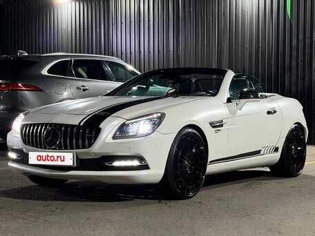 2015 Mercedes-Benz SLK-Класс 300 III (R172), белый, 2900000 рублей, вид 1