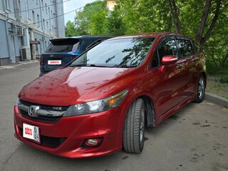 2010 Honda Stream II Рестайлинг, красный, 1150000 рублей, вид 1