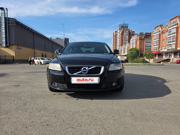2011 Volvo S40 II Рестайлинг, чёрный, 550000 рублей