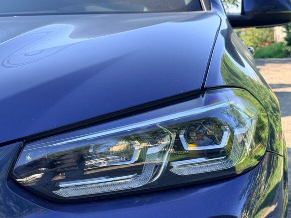 2022 BMW X4 30d II (G02) Рестайлинг, синий, 7100000 рублей - вид 12