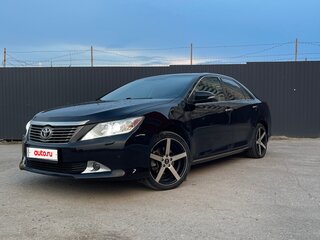 2014 Toyota Camry VII (XV50), чёрный, 1550000 рублей, вид 1