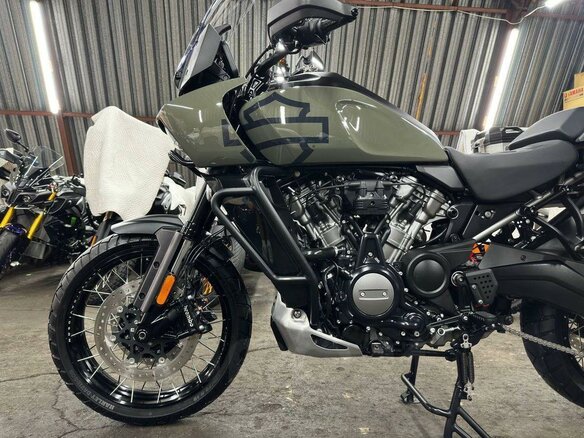2021 Harley-Davidson Pan America, зелёный, 1470000 рублей - вид 19