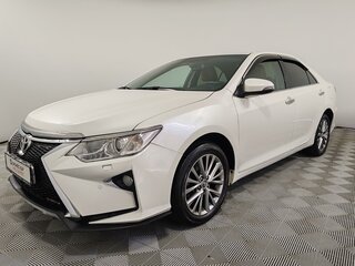 2016 Toyota Camry VII (XV50) Рестайлинг, белый, 1800000 рублей, вид 1