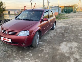 2008 Renault Logan I, красный, 275000 рублей, вид 1