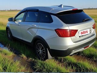 2017 Lada (ВАЗ) Vesta SW Cross I, серебристый, 1059000 рублей, вид 5
