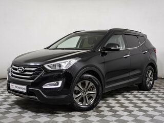 2014 Hyundai Santa Fe III, чёрный, 1618000 рублей, вид 1