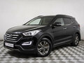 2014 Hyundai Santa Fe III, чёрный, 1618000 рублей