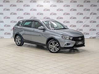 2019 Lada (ВАЗ) Vesta SW Cross I, серый, 899000 рублей, вид 3