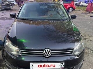 2014 Volkswagen Polo V, чёрный, 800000 рублей, вид 1