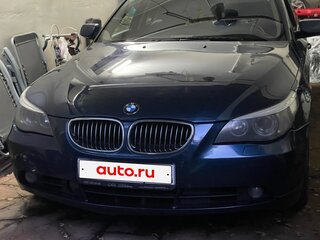 2003 BMW 5 серии 545i V (E60/E61), синий, 1350000 рублей, вид 1