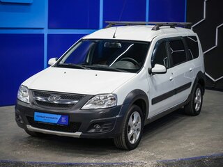 2019 Lada (ВАЗ) Largus Cross I, белый, 980000 рублей, вид 2
