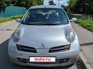 2003 Nissan Micra III (K12), серебристый, 230000 рублей, вид 2
