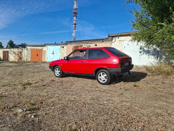 1986 Lada (ВАЗ) 2108, красный - вид 9
