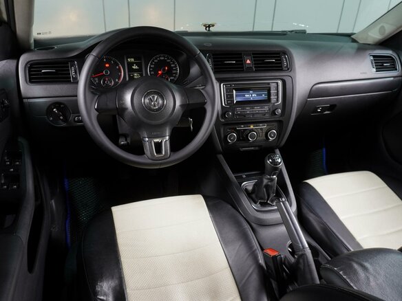 2014 Volkswagen Jetta VI, белый - вид 5