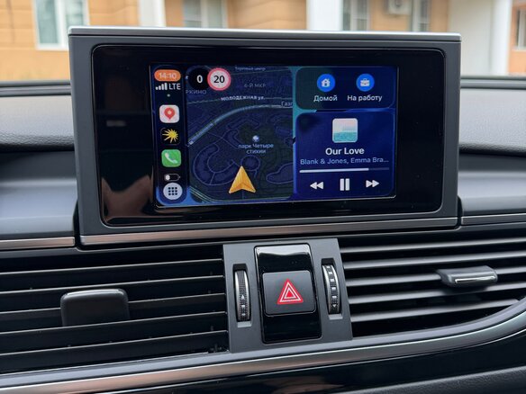 2015 Audi A6 IV (C7) Рестайлинг, чёрный, 2180000 рублей - вид 10
