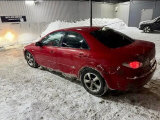 2005 Mazda 6 I (GG) Рестайлинг, красный, 370000 рублей, вид 3