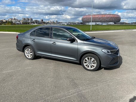 2020 Volkswagen Polo VI, серый, 1590000 рублей, вид 3