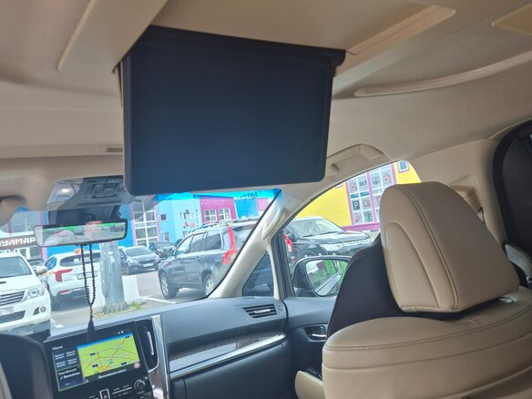 2021 Toyota Alphard III Рестайлинг, чёрный, 4900000 рублей - вид 10