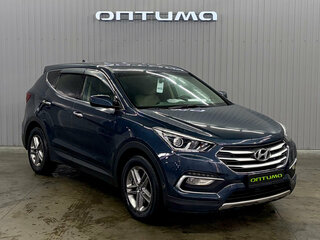 2016 Hyundai Santa Fe III Рестайлинг, серый, 1597000 рублей, вид 3