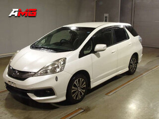 2014 Honda Fit Shuttle I Рестайлинг, белый, 1047000 рублей, вид 1