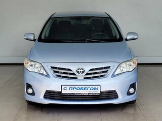 2010 Toyota Corolla X (E140, E150) Рестайлинг, голубой, 950000 рублей, вид 2