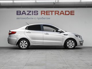 2014 Kia Rio III, серебристый, 670000 рублей, вид 4