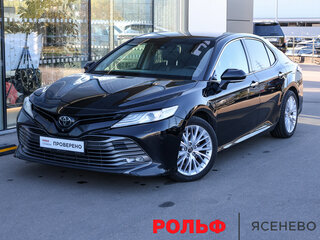 2019 Toyota Camry VIII (XV70), чёрный, 3300000 рублей, вид 1
