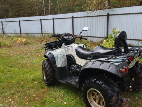 2013 Stels ATV-500, оранжевый, 320000 рублей, вид 4