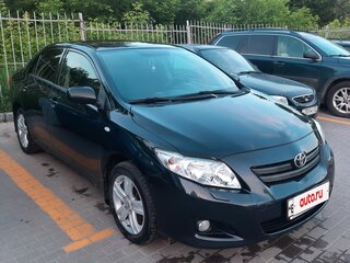 2010 Toyota Corolla X (E140, E150) Рестайлинг, чёрный, 500000 рублей, вид 2