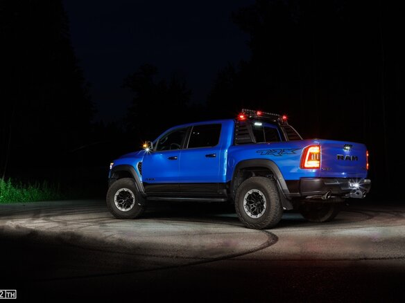 2022 Ram 1500 Crew Cab TRX V, синий, 17000000 рублей - вид 15