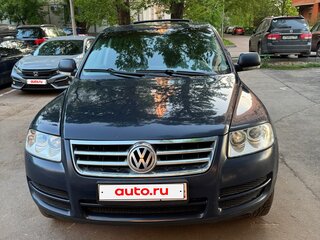 2006 Volkswagen Touareg I, синий, 790000 рублей, вид 1
