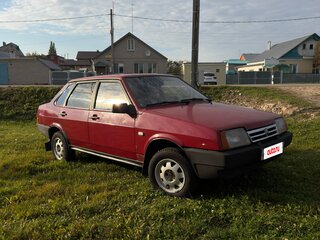 1994 Lada (ВАЗ) 21099, красный, 75000 рублей, вид 2