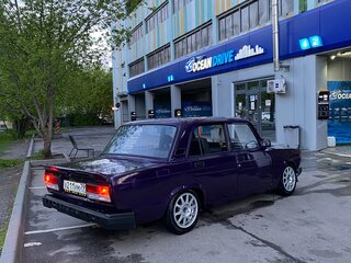 2005 Lada (ВАЗ) 2107, фиолетовый, 270000 рублей, вид 2