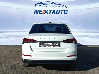 2022 Skoda Rapid II, белый, 1585000 рублей, вид 4