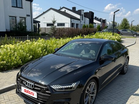 2022 Audi A7 55 TFSI II (4K), чёрный, 6500000 рублей, вид 1