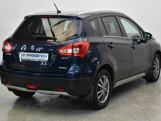 2019 Suzuki SX4 II (S-Cross) Рестайлинг, синий, 1690000 рублей, вид 4