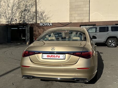 2023 Mercedes-Benz S-Класс 450 4MATIC VII (W223), золотистый, 15000000 рублей, вид 4