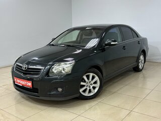 2008 Toyota Avensis II Рестайлинг, чёрный, 740000 рублей, вид 1