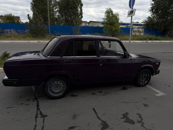 2005 Lada (ВАЗ) 2107, фиолетовый - вид 2