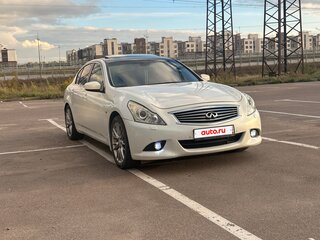 2010 Infiniti G25 IV, белый, 1350000 рублей, вид 2